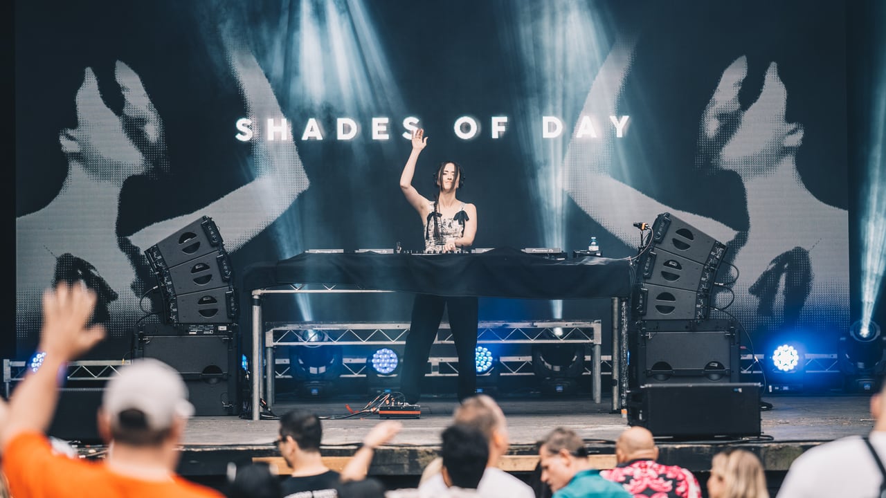 Shades of Day performing onstage